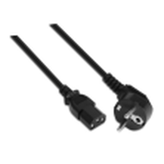 Power Cord Aisens Black 10 m