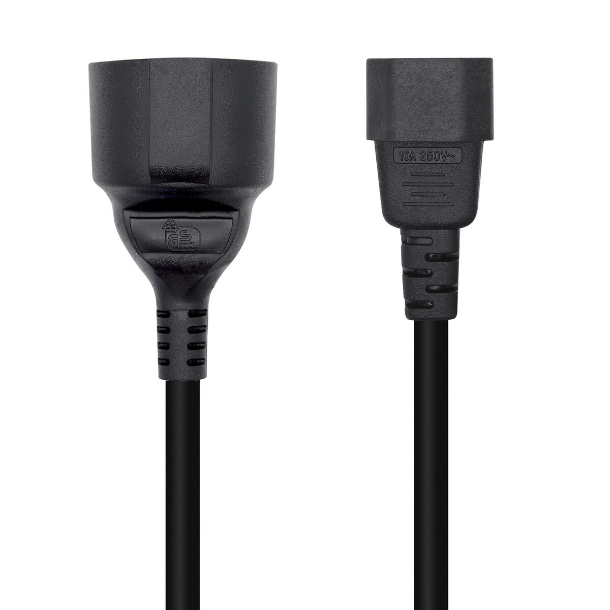 Power Cord Aisens A132-0467 Black C14 25 cm