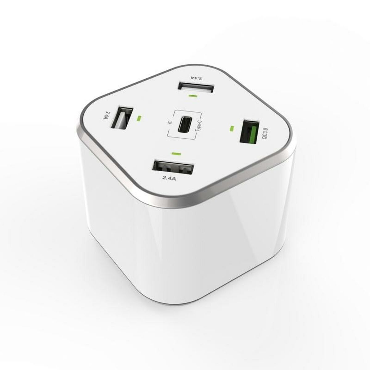 Usb Charger Aisens White