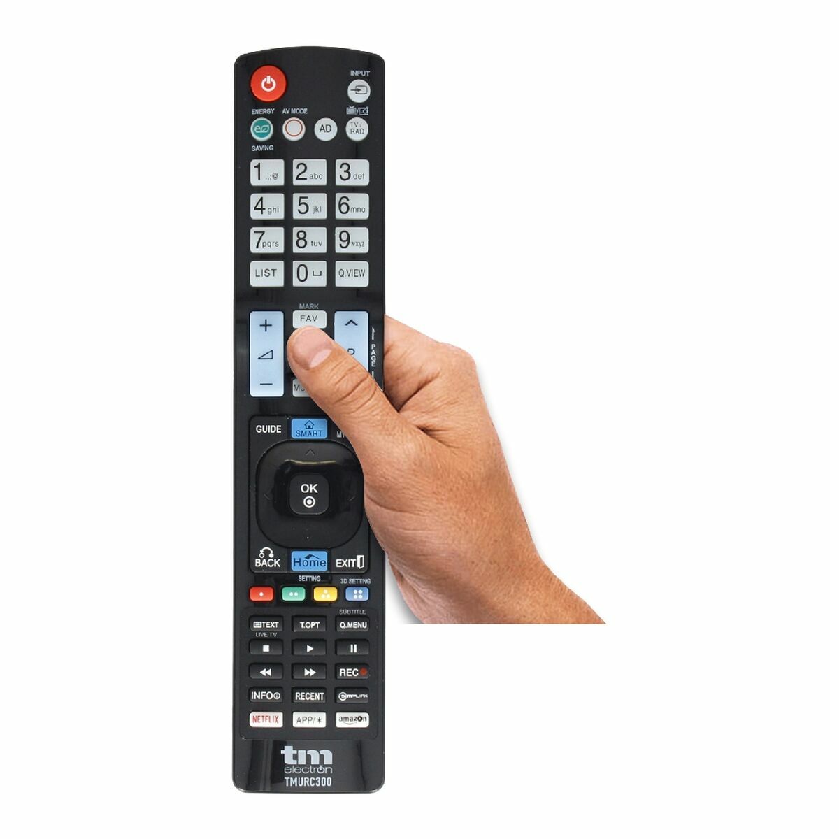 Universal Remote Control Black