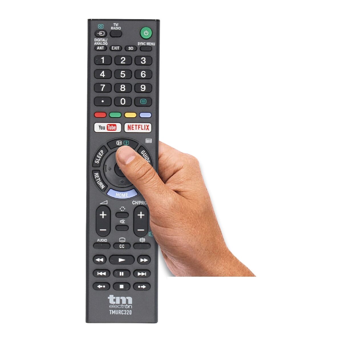 Sony Universal Remote Control TM Electron Black