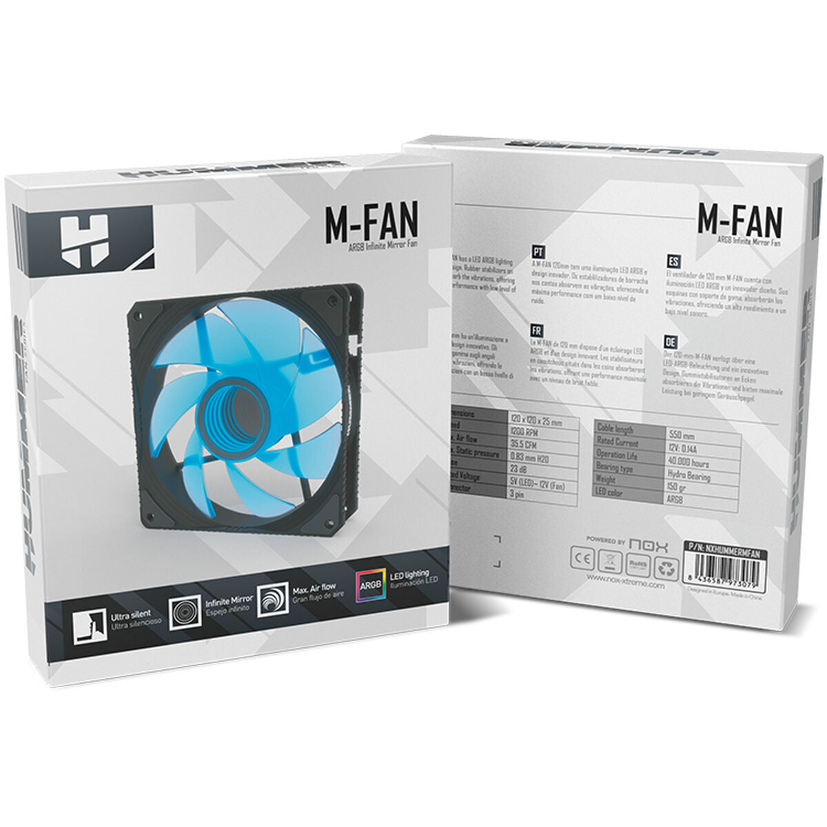 Box Ventilator NOX M-FAN (120 mm)