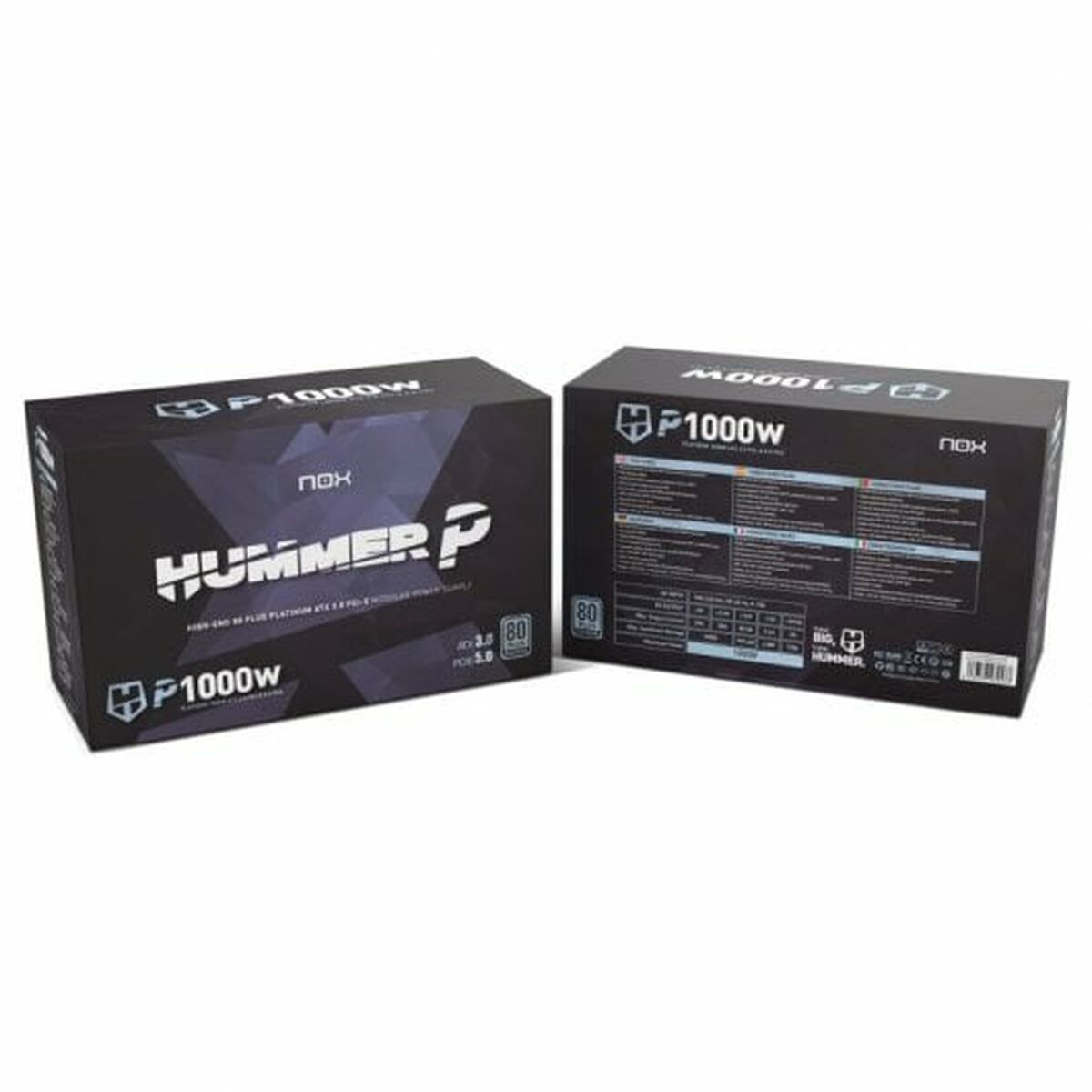 Power supply Nox P1000W 1000 W 80 PLUS Platinum