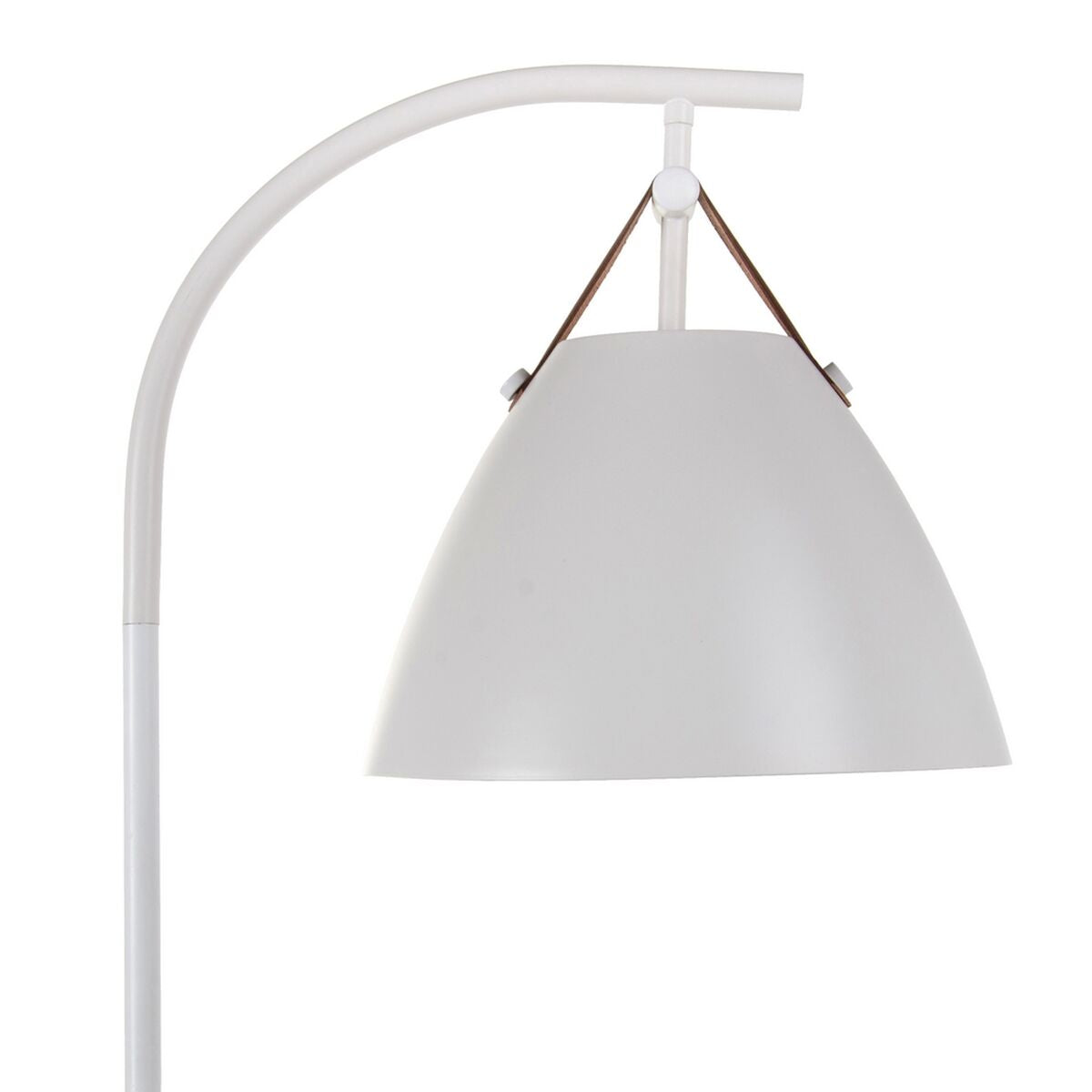 Floor Lamp 26 x 26 x 146 cm Metal White