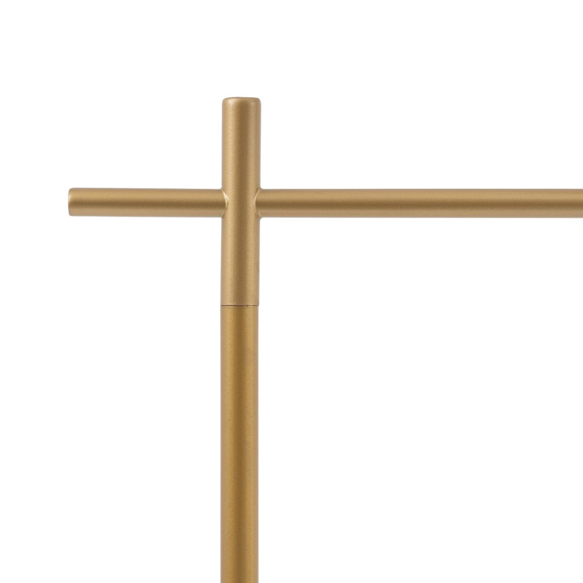 Floor Lamp 43 x 30 x 132 cm Golden Metal