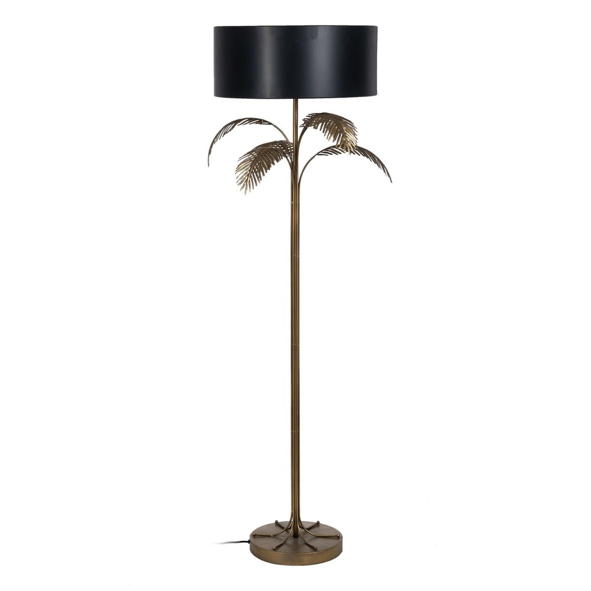 Floor Lamp Black Golden 50 x 50 x 168 cm