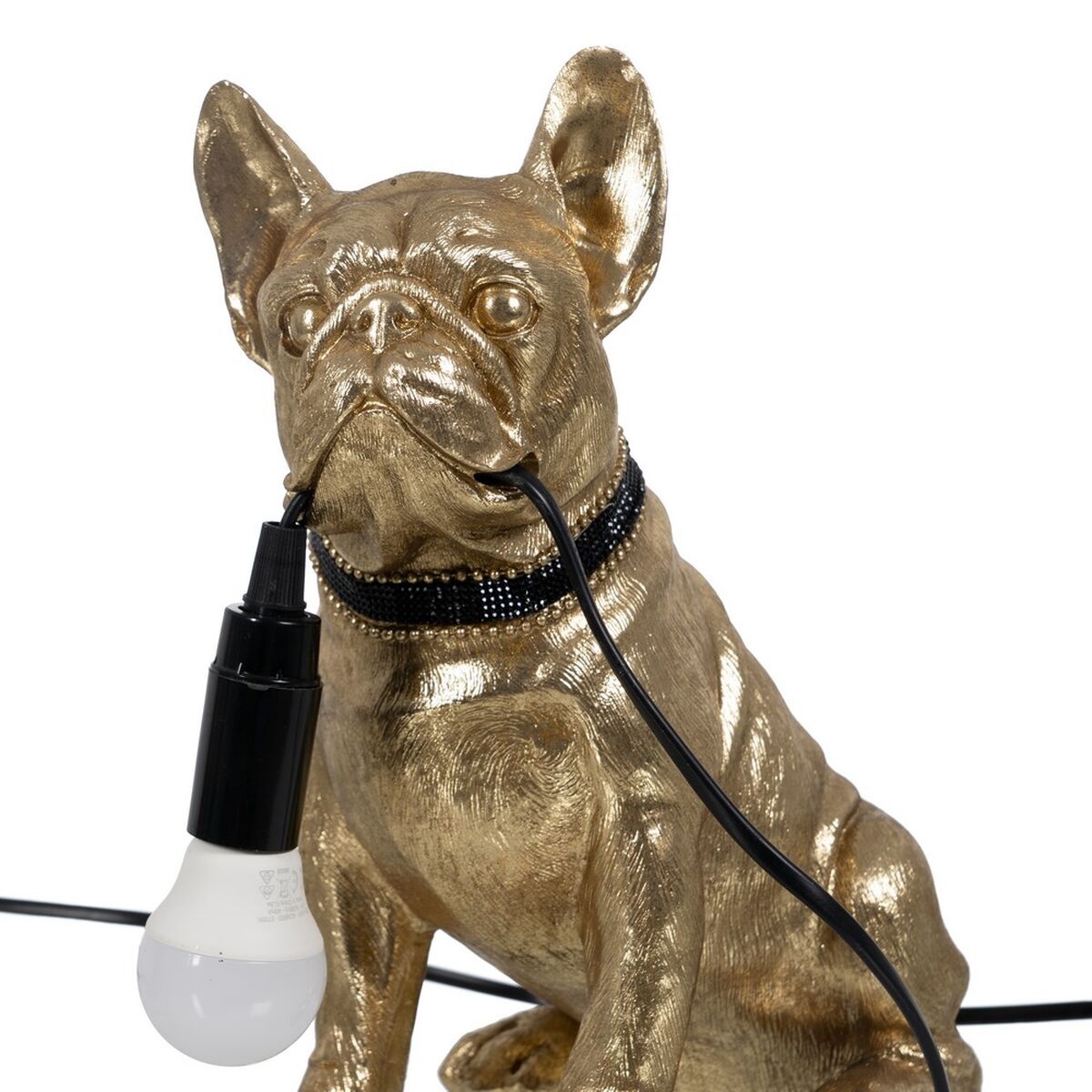 Desk lamp Dog Golden 40 W 220-240 V 25 x 15 x 29 cm