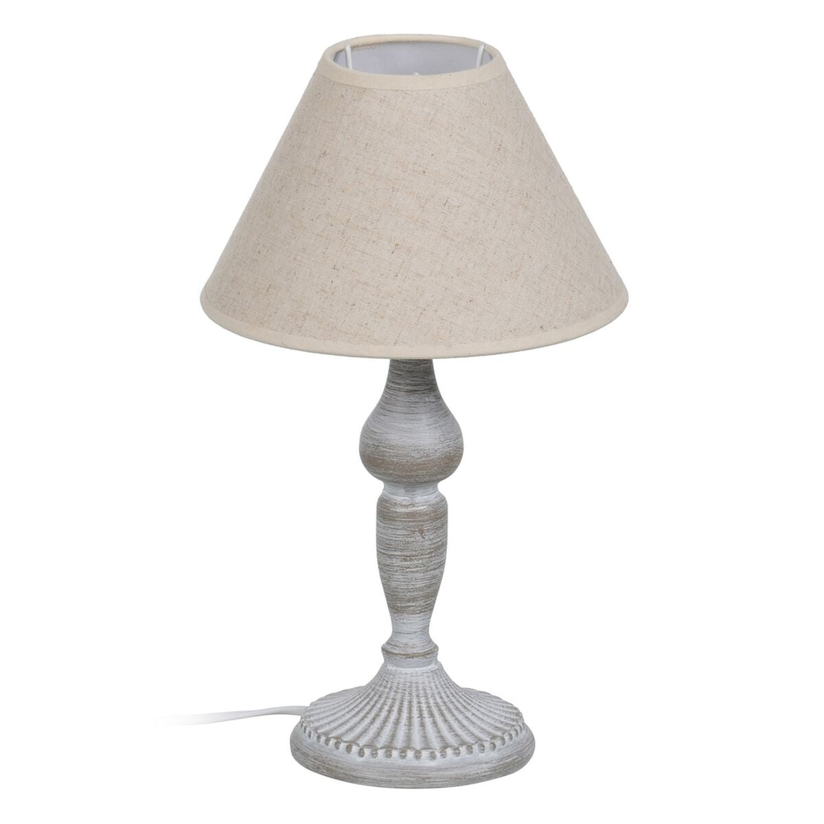 Desk lamp Beige Grey 60 W 220-240 V 20 x 20 x 34 cm