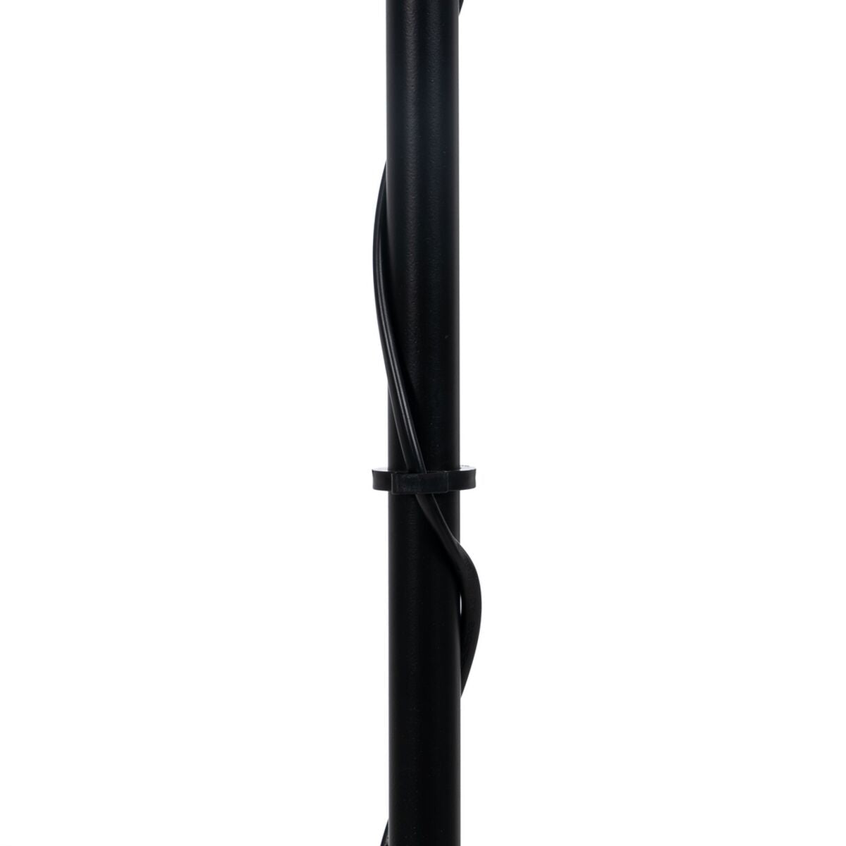 Floor Lamp Black Beige Wood Iron 26 x 26 x 149 cm