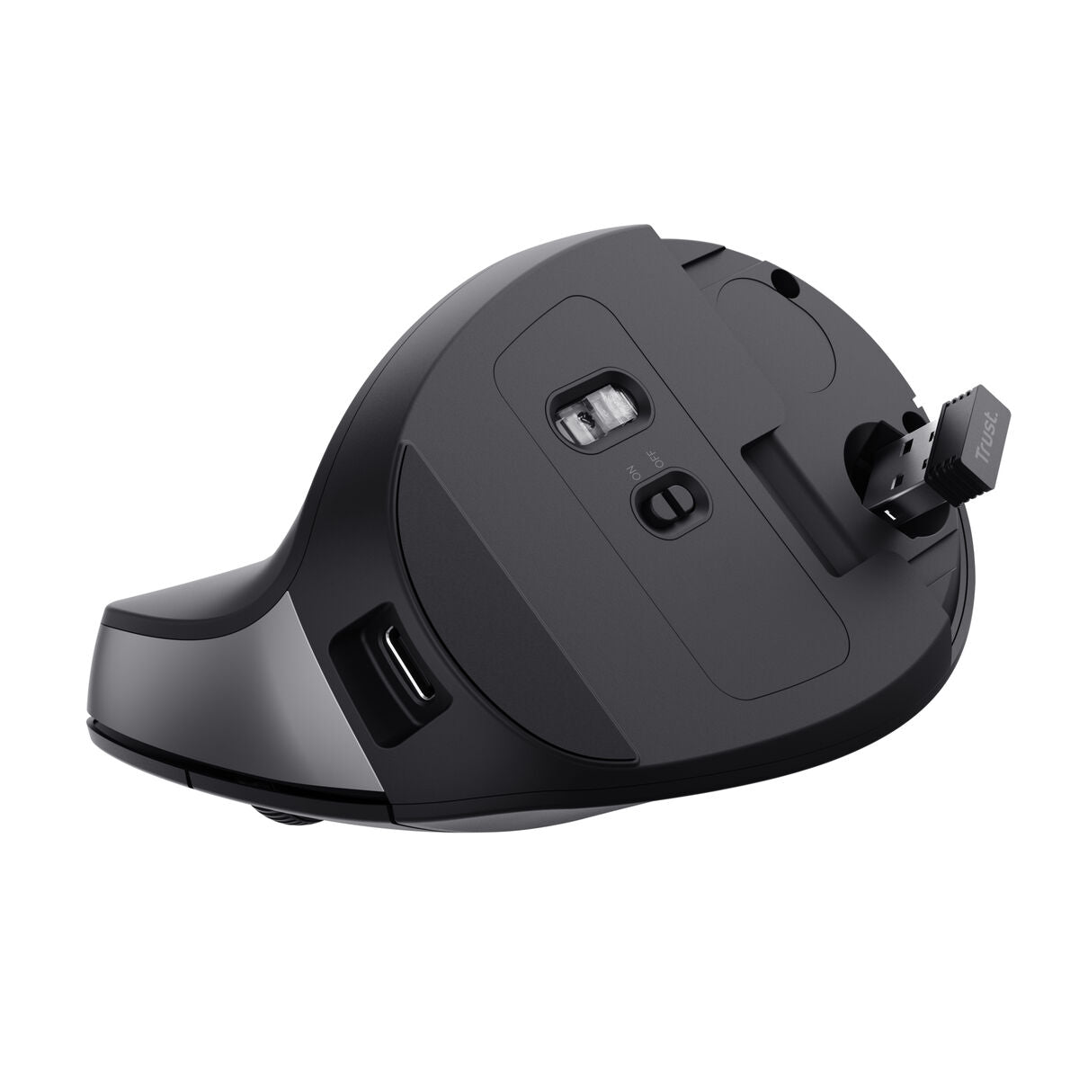 Ergonomic Optical Mouse Trust Bayo II Black 2400 dpi