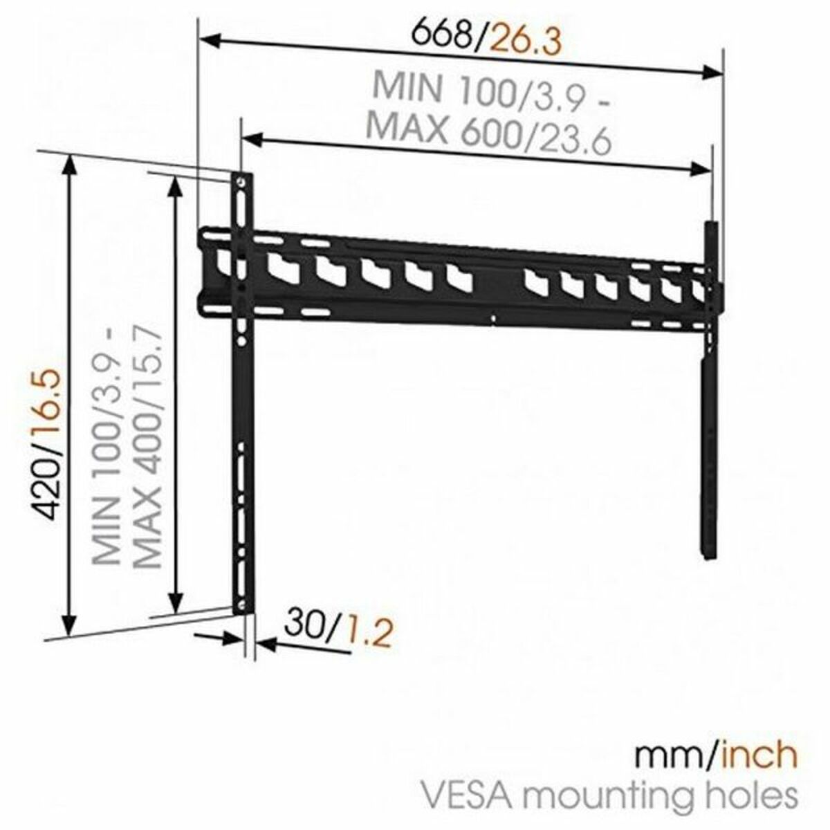 TV Mount Vogel's 8564000              40"-80" 80 kg