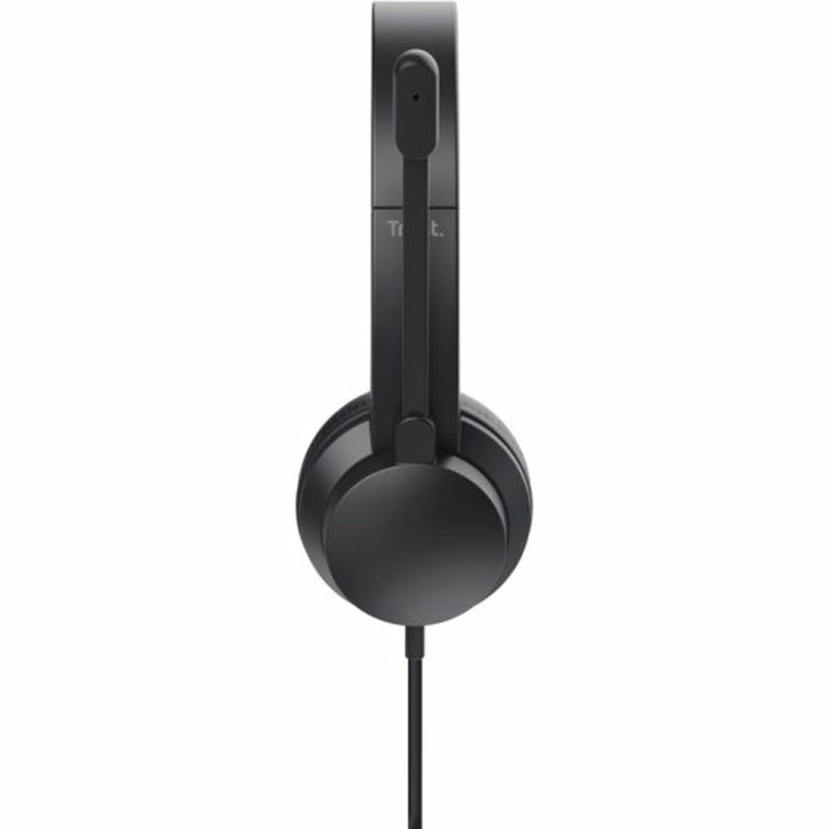 Headphones with Microphone Trust 25087 Black