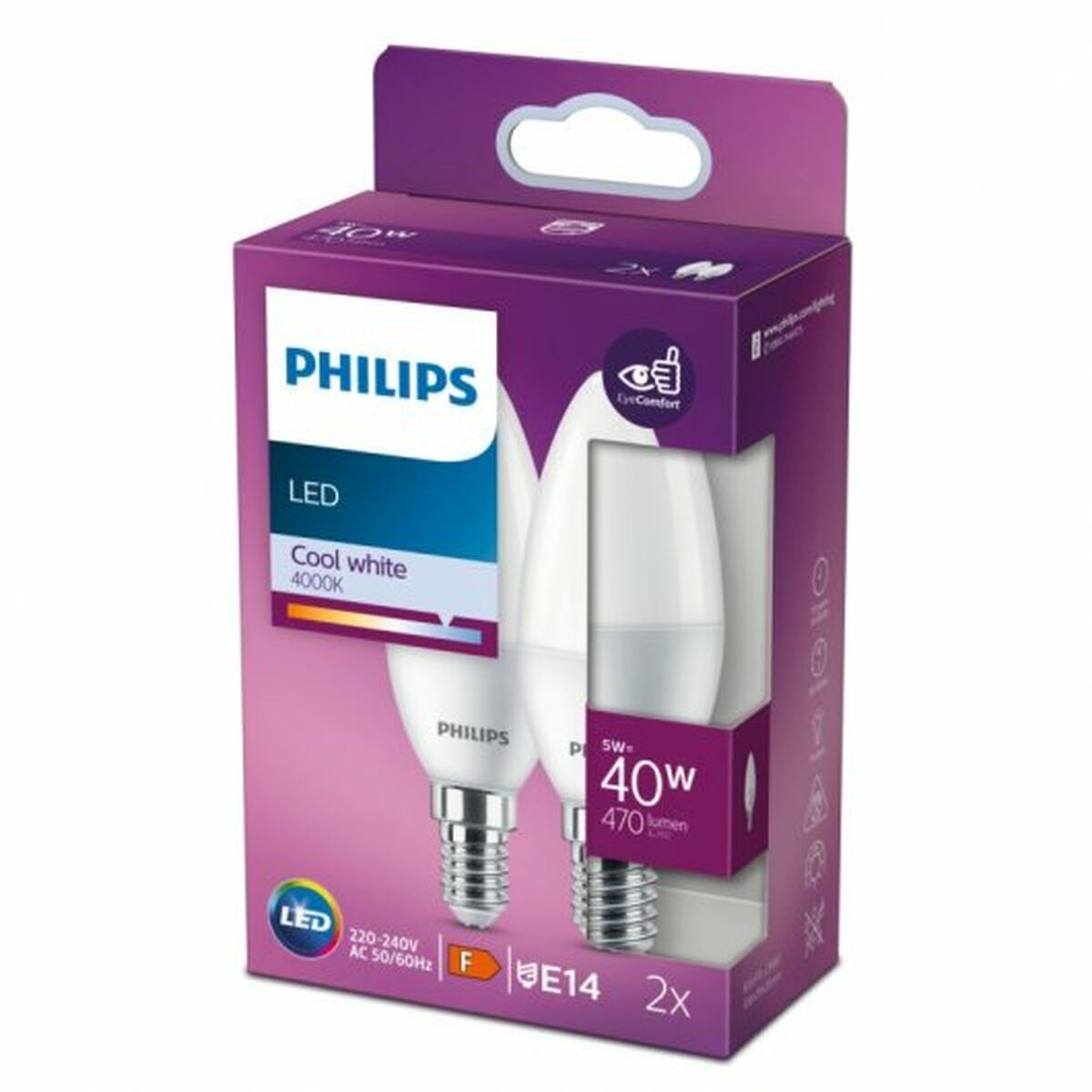 LED Lamp Philips F (4000 K)