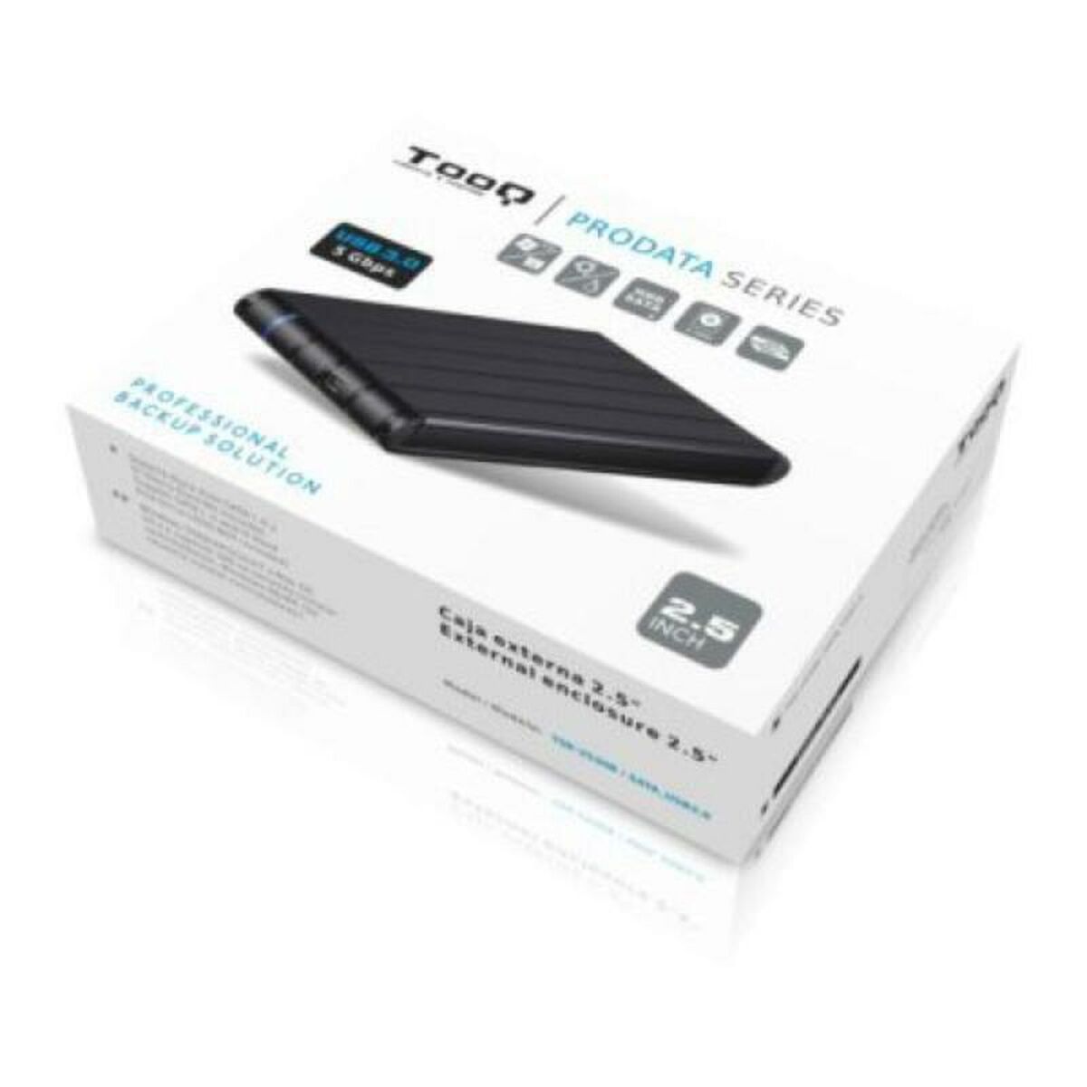 External Box TooQ TQE-2530B HDD 2.5" SATA III USB 3.0 USB 3.0 SATA