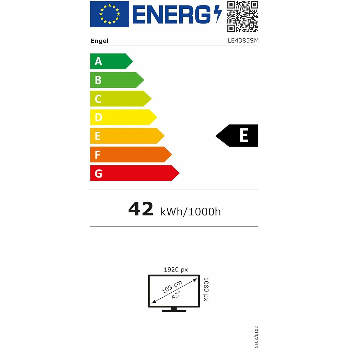 Smart TV Engel LE4385SM Full HD LED 43"