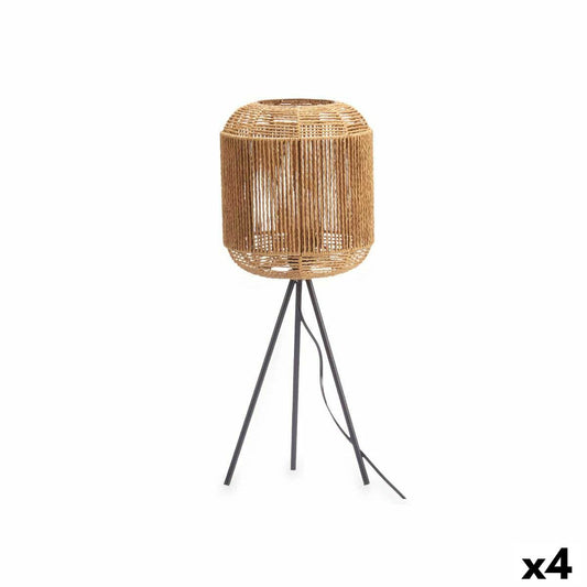 Floor Lamp Brown Metal Plastic 20 x 49 x 20 cm Tripod (4 Units)