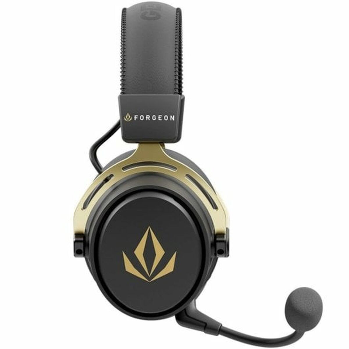 Gaming Earpiece with Microphone Forgeon Black