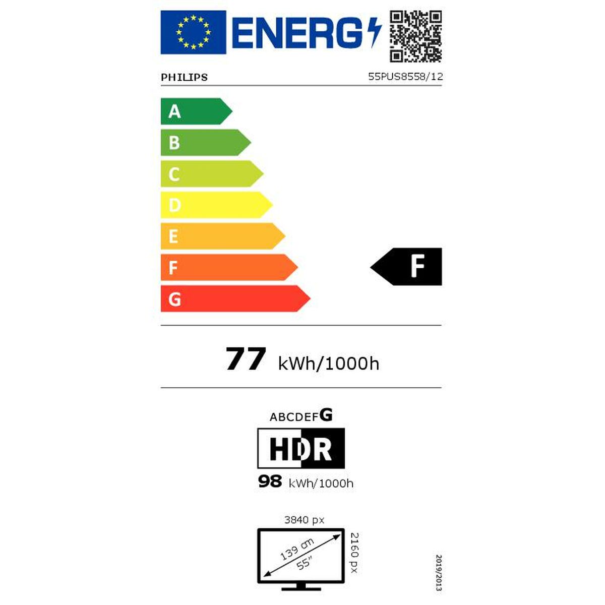 Smart TV Philips 4K Ultra HD 55" LED Wi-Fi