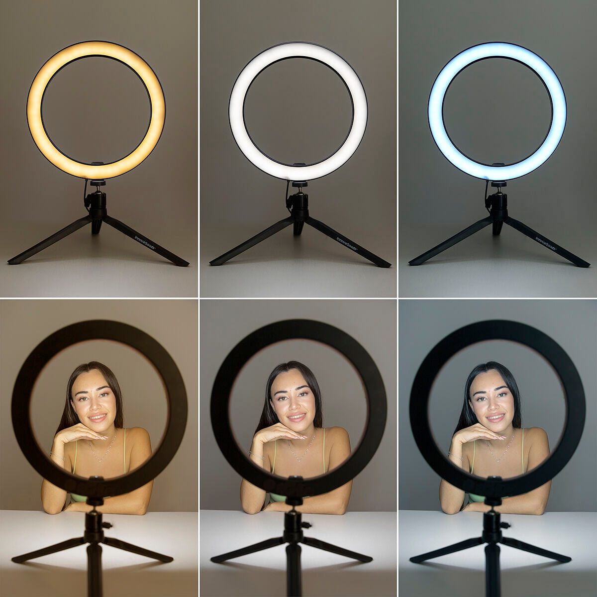 Selfie Ring Light with Tripod and Remote Youaro InnovaGoods