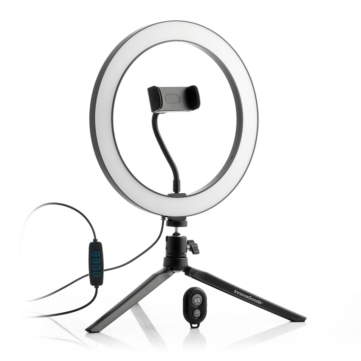 Selfie Ring Light with Tripod and Remote Youaro InnovaGoods