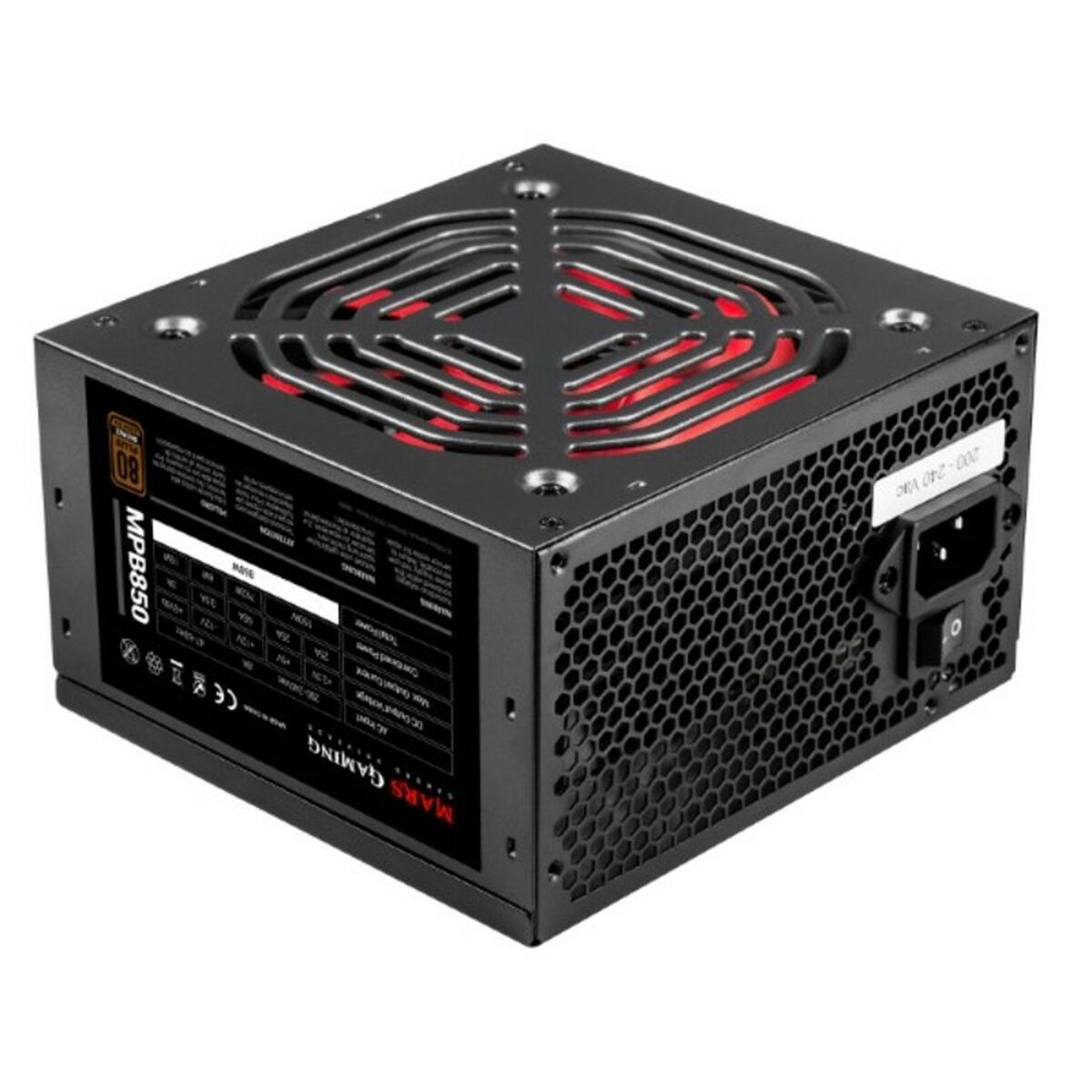 Power supply Mars Gaming MPB850 ATX 850W 850 W ATX 80 Plus Bronze RoHS