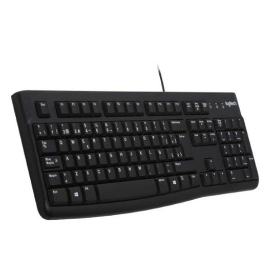 Keyboard Logitech 920-002518 Spanish Black Spanish Qwerty QWERTY