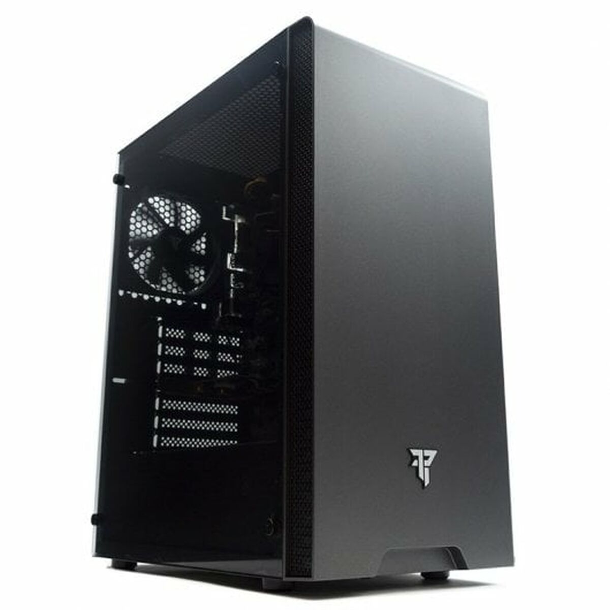 Desktop PC PcCom PCC-ALU7-5600G-BLKW 8 GB RAM 500 GB SSD AMD Ryzen 5 5600G