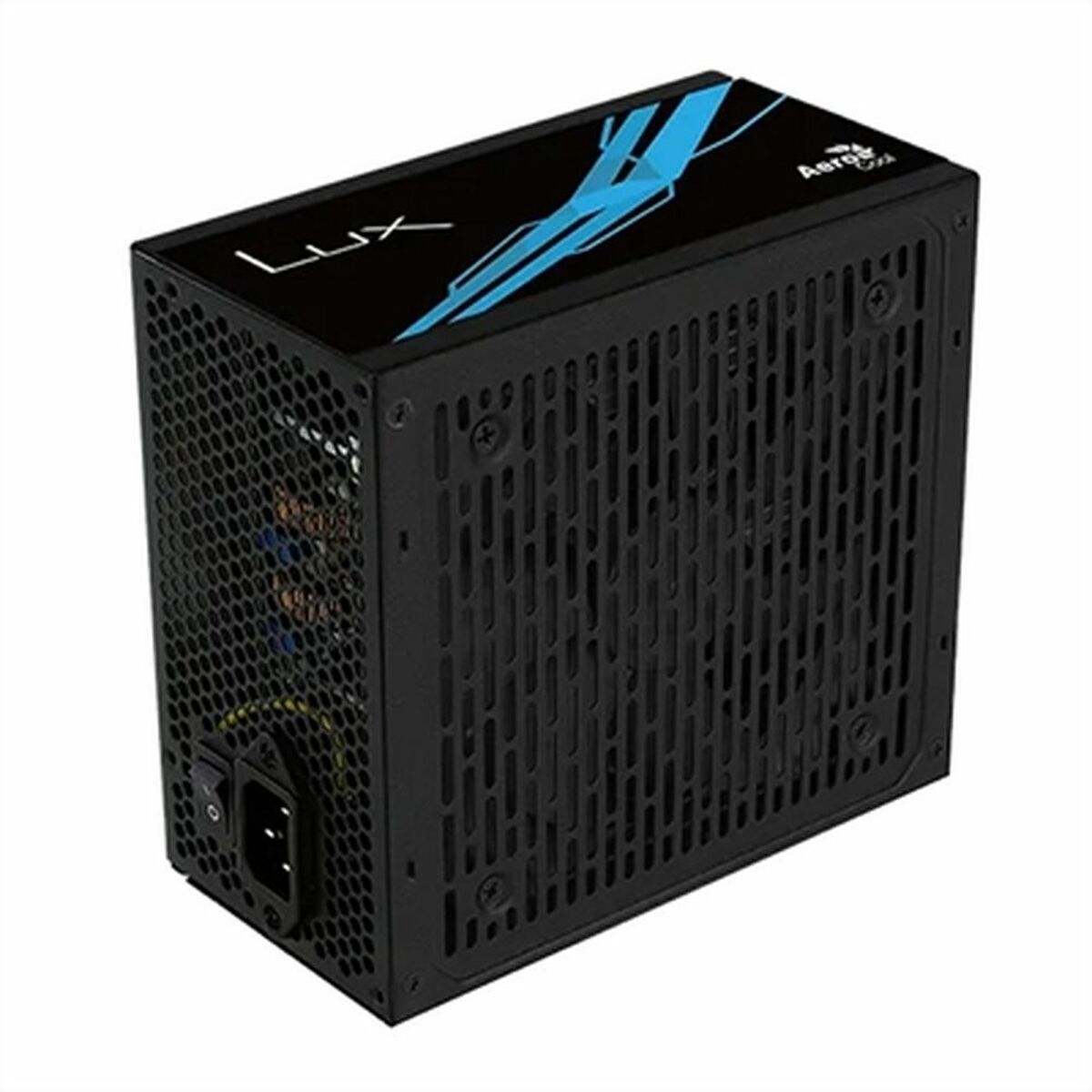 Power supply Aerocool LUX 1000W Unidad de Fuente de Alimentación 20+4 pin ATX Negro 1000 W 130 W 80 Plus Gold